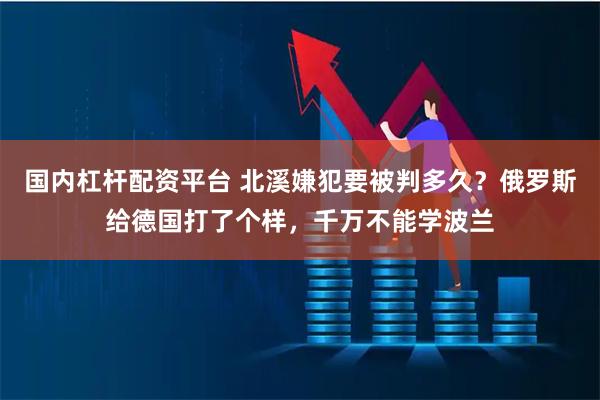 国内杠杆配资平台 北溪嫌犯要被判多久？俄罗斯给德国打了个样，千万不能学波兰